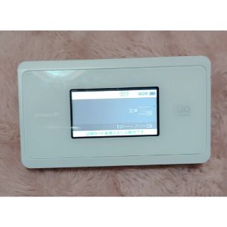 エヌイーシー(NEC)のUQ WiMAX2+ Speed WiFi NEXT WX06 モバイルルータ(その他)