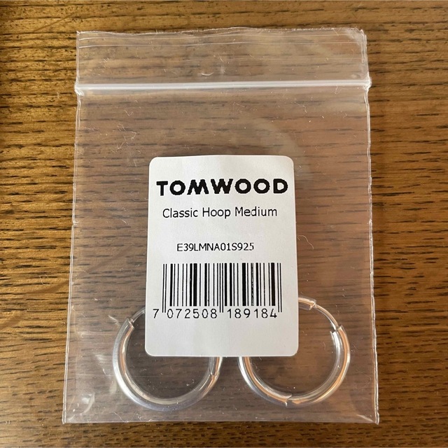 【新品】TOMWOOD Classic Hoop Medium ピアス