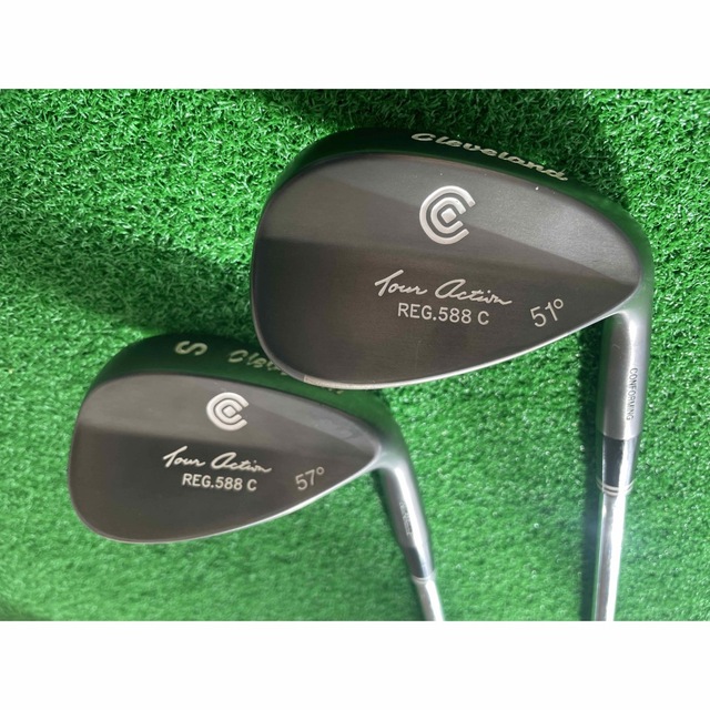 Cleveland Golf - クリーブランド ツアーアクション588 ウエッジ ２本 ...