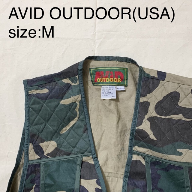 AVID OUTDOOR(USA)ビンテージハンティングベストベスト