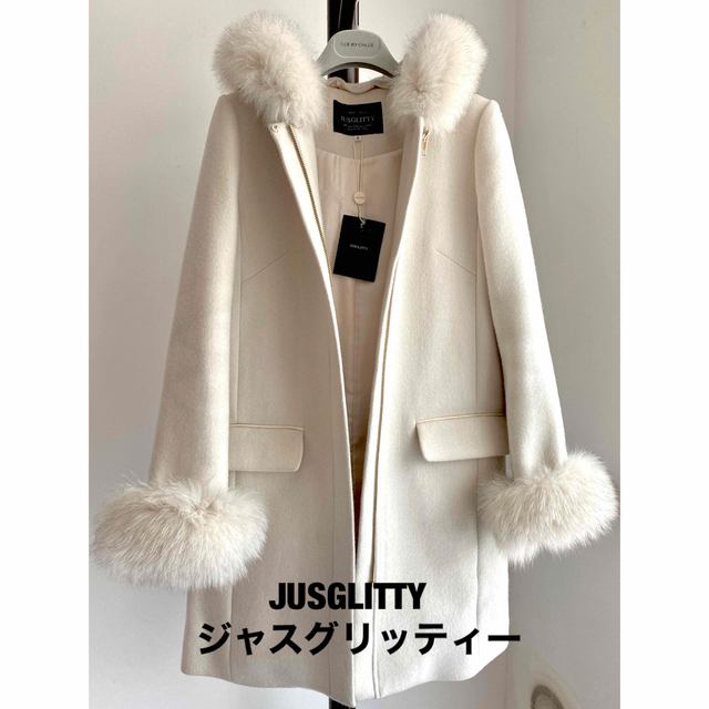 JUSGLITTY ジャスグリッティー　5wayコートフーディコート