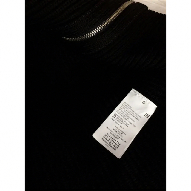 MM6(エムエムシックス)のmm6 メゾンマルジェラ　ジップアップ　ニットブルゾン レディースのジャケット/アウター(ブルゾン)の商品写真