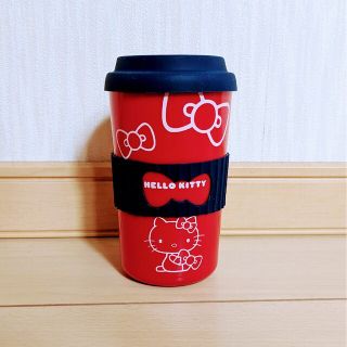 サンリオ(サンリオ)のハローキティタンブラー(スリーブ付)(タンブラー)