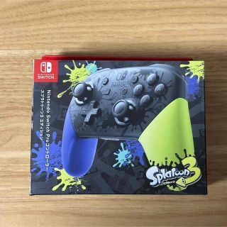 新品未使用 即納 Switch 純正 Proコントローラー スプラモデル(その他)