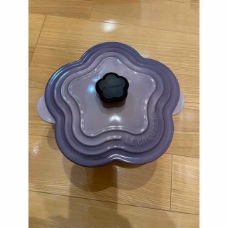 幅広type ル・クルーゼオパール ブルーベルパープルクリスマス限定