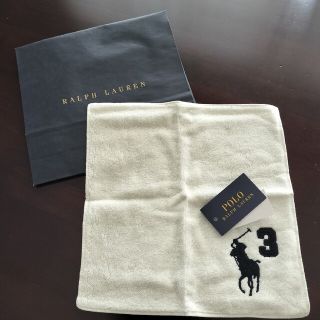 ポロラルフローレン(POLO RALPH LAUREN)の新品　ポロ　ラルフローレン　ハンカチ　ハンドタオル(ハンカチ/ポケットチーフ)