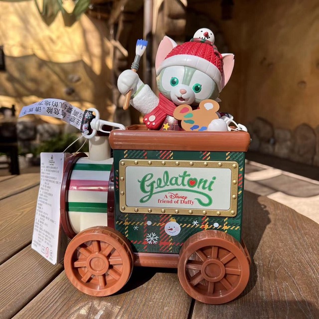 上海ディズニー ジェラトーニ 汽車型 ポップコーンバケツ 上海ディズニー ジェラトーニ 汽車型 ポップコーンバケツ
