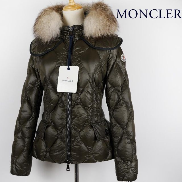 【極美品】 定価約29万　MONCLER NOMIA ダウン　ラムファー ウール