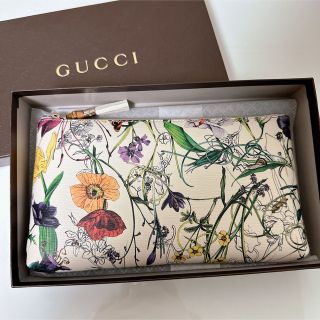 グッチ(Gucci)の【超美品】 GUCCI グッチ クラッチバック 花柄 フローラ ポーチ(クラッチバッグ)