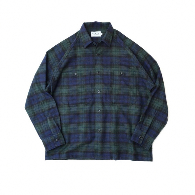 1LDK SELECT(ワンエルディーケーセレクト)のuseful things cotton flannel shirts L メンズのトップス(シャツ)の商品写真