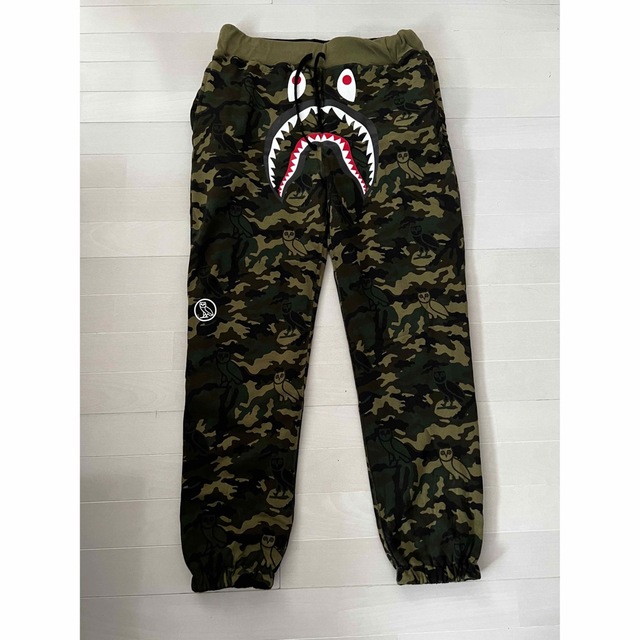 BAPE✖️OVO WOODLAND CAMOSHARK スエットパンツ