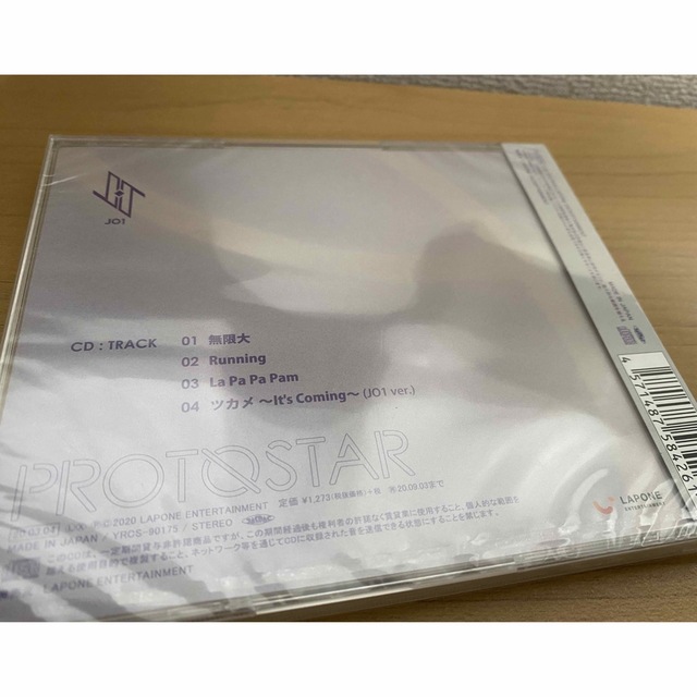 JO1(ジェイオーワン)のJO1 PROTOSTAR(3CD+DVD) エンタメ/ホビーのCD(K-POP/アジア)の商品写真