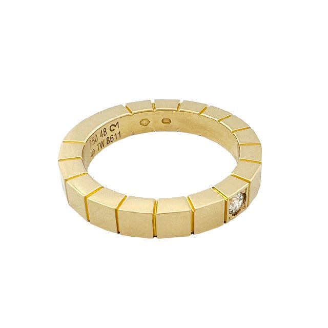 最新最全の Cartier カルティエ リング ラニエール ダイヤ 750 K18YG