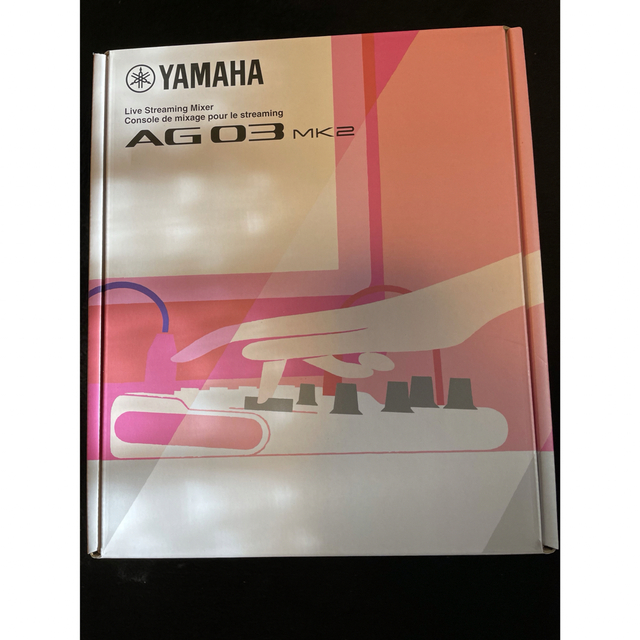 ヤマハ YAMAHA ライブストリーミングミキサー 3チャンネル AG03MK2