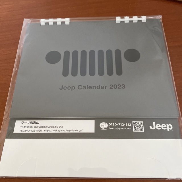 jeep 2023 卓上カレンダー インテリア/住まい/日用品の文房具(カレンダー/スケジュール)の商品写真