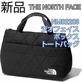 ザノースフェイス(THE NORTH FACE)のノースフェイス　ジオフェイスボックストートバッグ NM82283　黒　ブラック(トートバッグ)