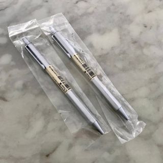 ムジルシリョウヒン(MUJI (無印良品))の 【新品】アルミ六角ボールペン　2本セット(ペン/マーカー)