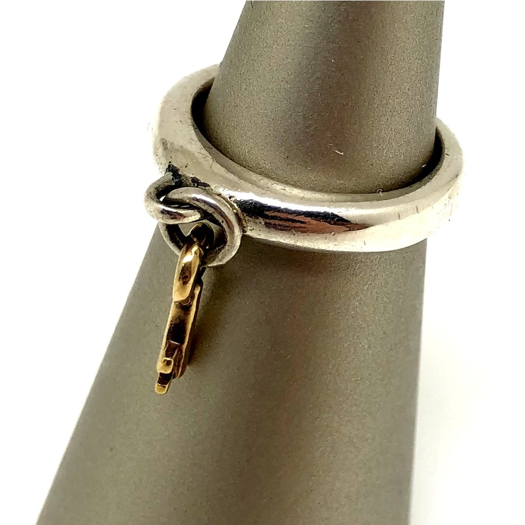 TIFFANY&Co. リング キーモチーフ 指輪 コンビ 10号 【在庫有】 vivacf.net