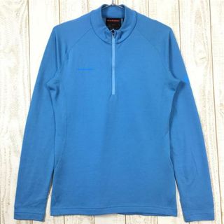 マムート(Mammut)のWOMENs M  マムート パフォーマンス サーマル ジップ ロングスリーブ PERFORMANCE Thermal Zip long Sleeve プリマロフト MAMMUT 1016-00100 ブルー系(その他)