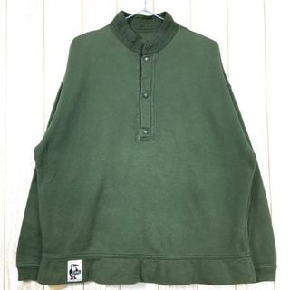 チャムス(CHUMS)のMENs S  チャムス ハリケーントップ HURRICANE TOP スウェット プルオーバー CHUMS グリーン系(その他)