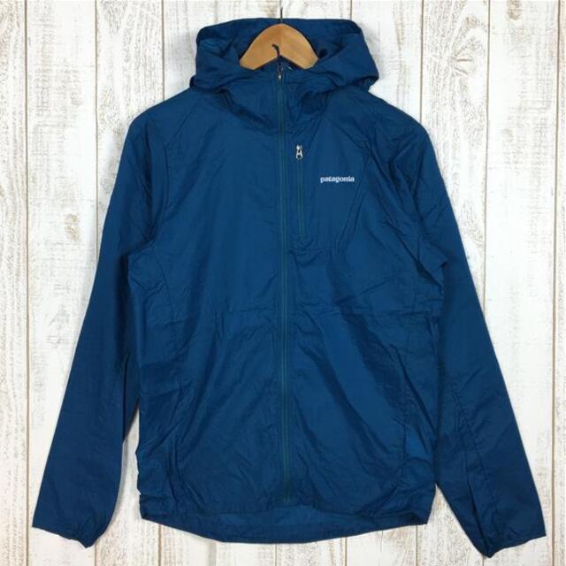 MENs XS パタゴニア フーディニ ジャケット HOUDINI JACKET ウィンドシェル フーディ PATAGONIA 24141 DSE  ブルー系 | フリマアプリ ラクマ