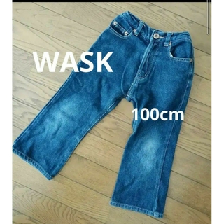 ワスク(WASK)のWASK　デニムパンツ100cm  子供服100cm　ボトムス100cm(パンツ/スパッツ)