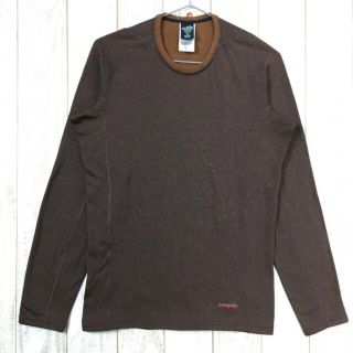 パタゴニア(patagonia)のMENs XS  パタゴニア キャプリーン 4 クルー Cap 4 Crew ポーラテック パワードライ ロングスリーブ Tシャツ ベースレイヤー 生産終了モデル 入手困難 PATAGONIA 43445 VBX ブラウン系(その他)