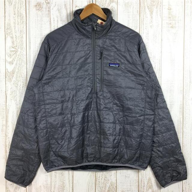 MENs M  パタゴニア ナノパフ プルオーバー Nano Puff Pull Over プリマロフト インサレーション ジャケット 生産終了モデル 入手困難 PATAGONIA 84020 NHG Narwhal Grey グレー系