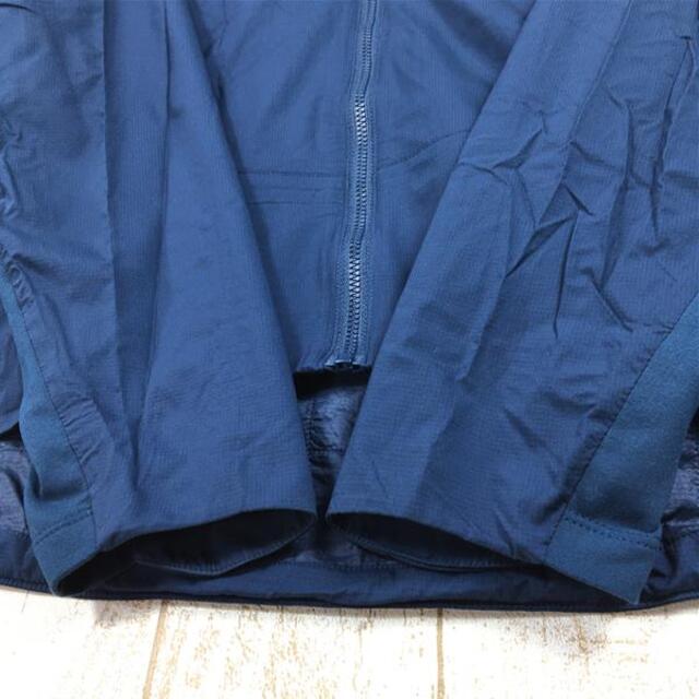 MENs S アークテリクス アトム SL フーディ ATOM SL HOODY コアロフト インサレーション ウィンドシェル ジャケット ARCTERYX 17305 ネイビー系