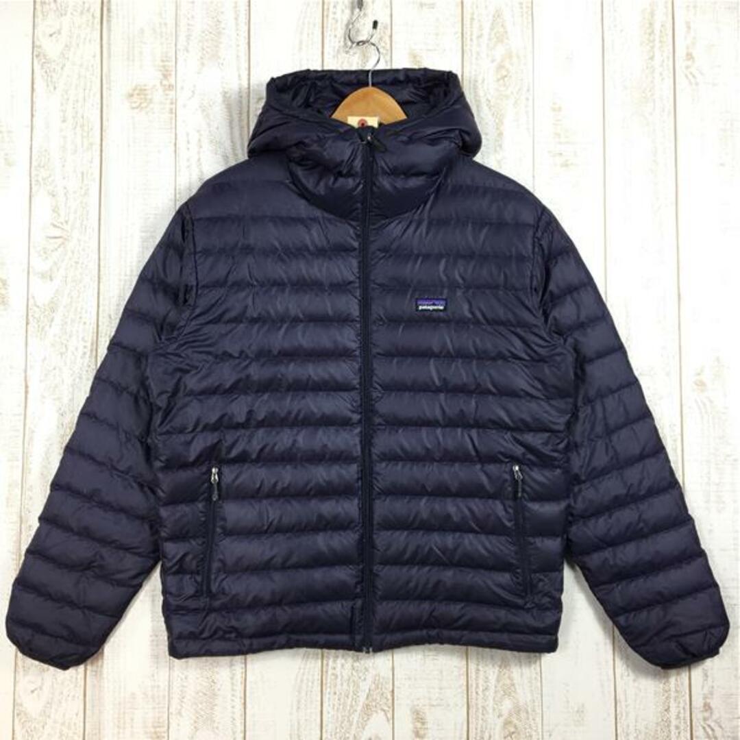 カラーMENs M  パタゴニア ダウン セーター フーディ Down Sweater Hoody 800FP ダウン ジャケット 入手困難 PATAGONIA 84700 GNY Graphite Navy ネイビー系