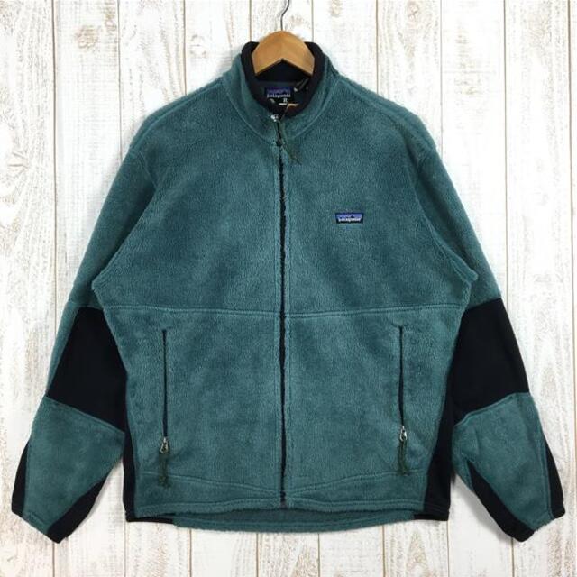 MENs M  パタゴニア 2000 R2 ジャケット R2 Jacket フリース ジャケット レギュレーター サイプレス アメリカ製 入手困難 PATAGONIA 25130 Cypress / Black グリーン系