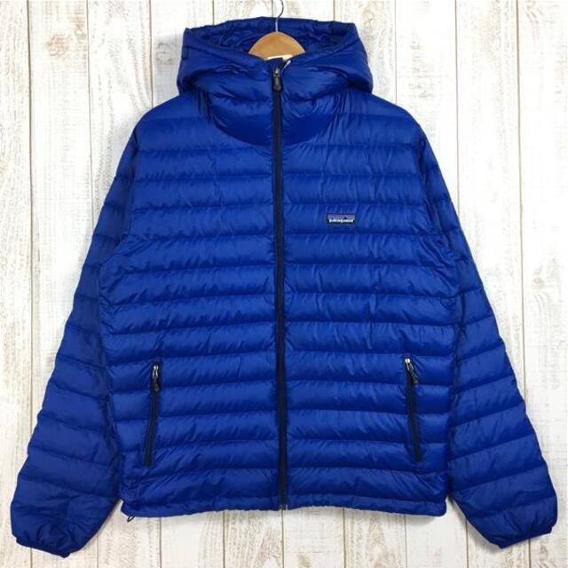 MENs M  パタゴニア ダウン セーター フーディ Down Sweater Hoody 800FP ダウン ジャケット 入手困難 PATAGONIA 84700 GNY Graphite Navy ネイビー系