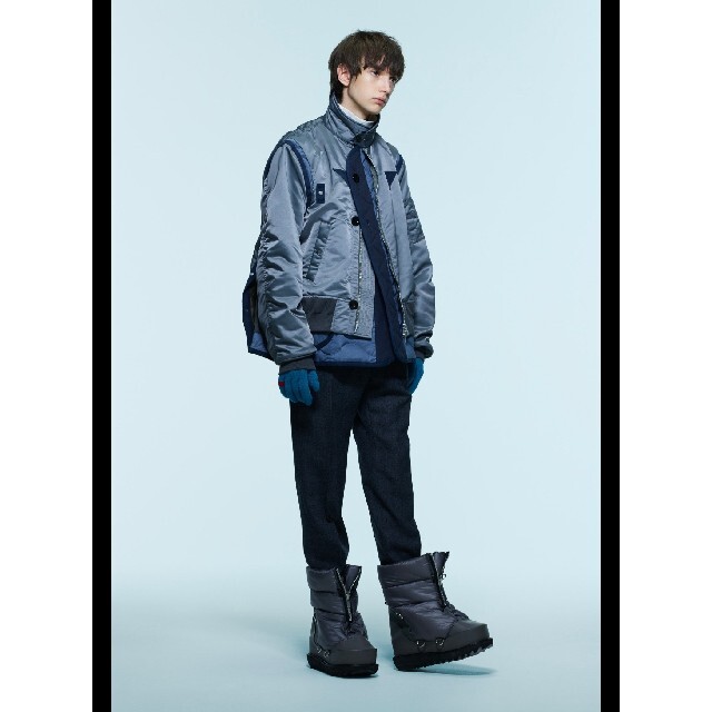 sacai 22aw Nylon Twill Mix Blouson ジャケット