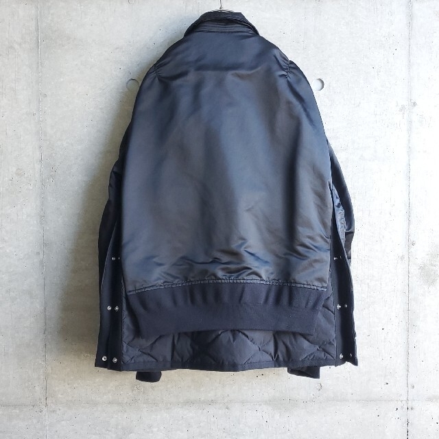 sacai 22aw Nylon Twill Mix Blouson ジャケット 4