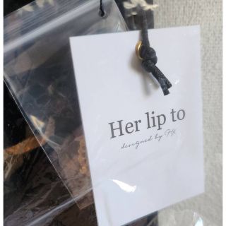 Her lip to - herlipto Galerie Pearl Collar Dressの通販 by yuri's