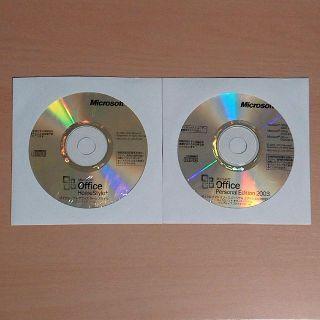 マイクロソフト(Microsoft)のOffice Personal Edition 2003(その他)