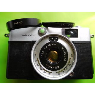 minolta　HI-MATIC C　純正フィルター・フード(フィルムカメラ)