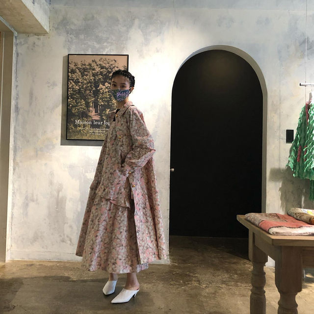 センチ leur logette 2019aw ロングコート ホワイト YO0Nk