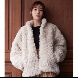 CLANE - CLANE 田中みな実 ファーコート0の通販 by mari's shop CLANE - CLANE 田中みな実 ファーコート0の通販 by mari's shop