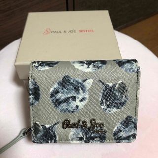 Paul & JOE sister 三つ折財布 猫