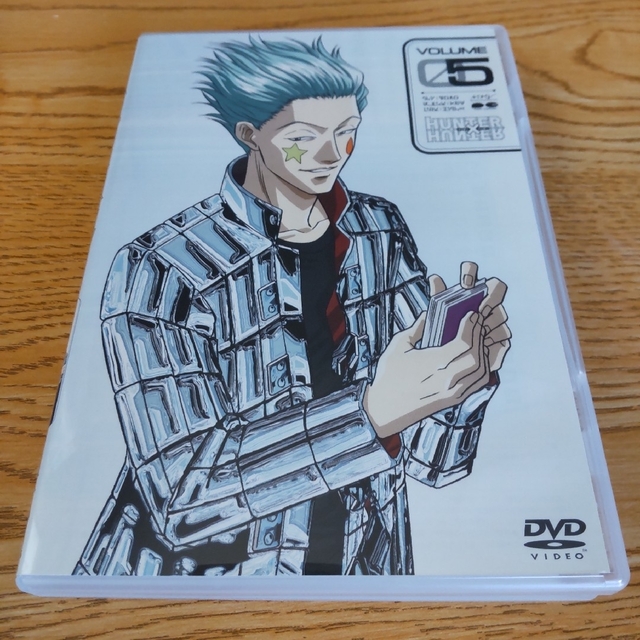 集英社(シュウエイシャ)のHUNTER×HUNTER　旧アニメ　DVD   VOLUME 5 エンタメ/ホビーのDVD/ブルーレイ(アニメ)の商品写真