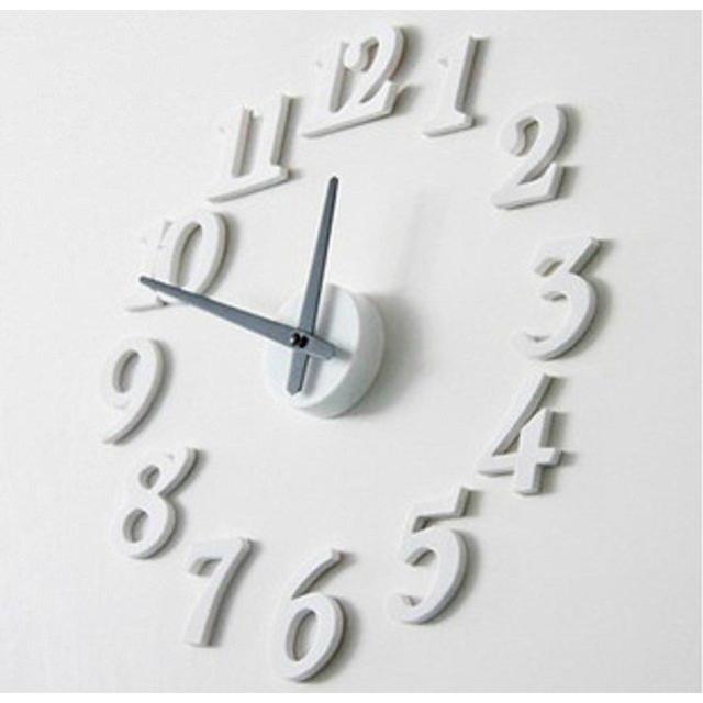 カッコイイ壁掛け時計 デザイン インテリア クロックホワイトの通販 By Nmnagi S Shop ラクマ