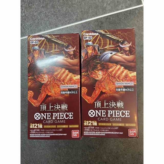 ONE PIECE - ワンピースONE PIECEカードゲーム 頂上決戦　2box