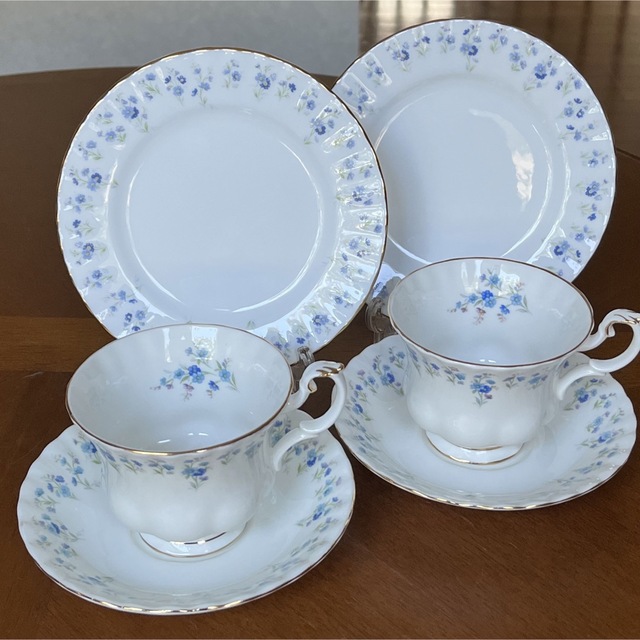 ROYAL ALBERT - 【美品】ロイヤルアルバート☆勿忘草・メモリーレーン