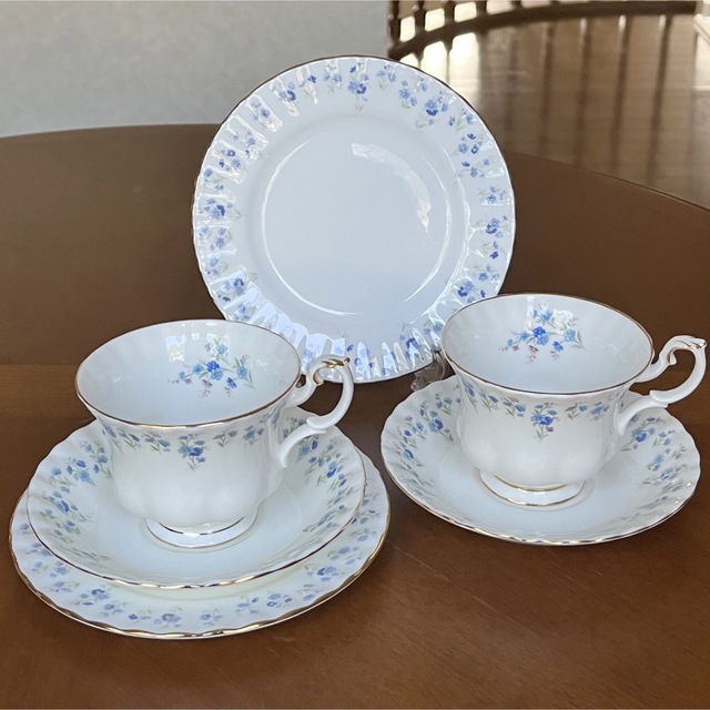 ROYAL ALBERT - 【美品】ロイヤルアルバート☆勿忘草・メモリーレーン