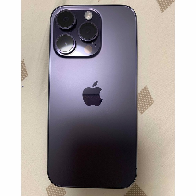 独特の上品 - Apple iPhone14 ディープパープル 128g pro スマートフォン本体