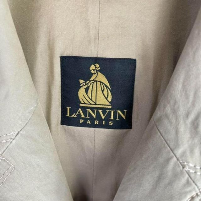 LANVIN(ランバン)の80's Lanvin ランバン　黒タグ　ヴィンテージ  チェスターコート メンズのジャケット/アウター(チェスターコート)の商品写真