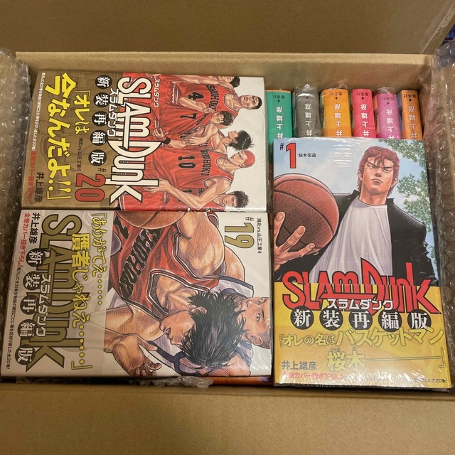 【即日発送】SLAM DUNK スラムダンク 新装再編版 全巻セット エンタメ/ホビーの漫画(全巻セット)の商品写真