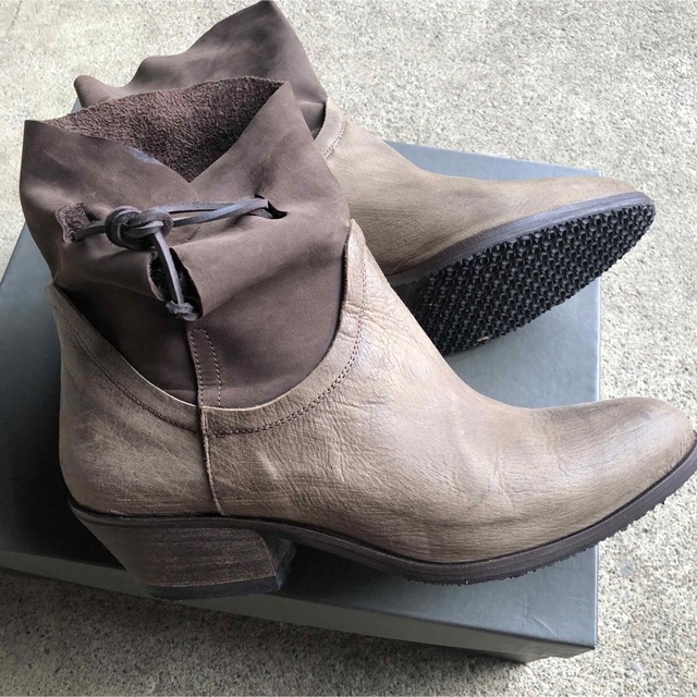 nylon handmade in italy 革靴　ブーツ レディースの靴/シューズ(ブーツ)の商品写真