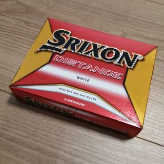 スリクソン(Srixon)のSRIXON DISTANCE  ホワイト 1ダース 12個(ゴルフ)